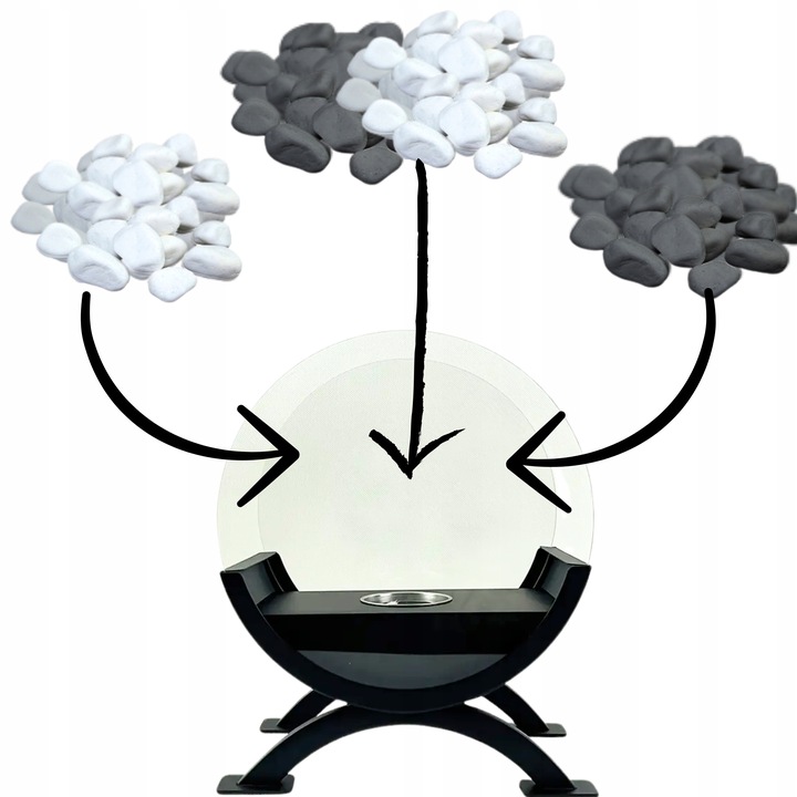 Biokominek wolnostojący podwyższony - obrazek 5