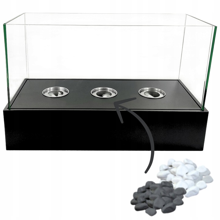 Biokominek wolnostojący 3 paleniska - obrazek 5