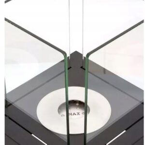 Biokominek wolnostojący kwadrat